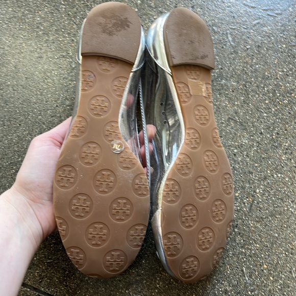 TORY BURCH. Plastic and leather ballet flats. Size 7. Amazing condition - Picture 5 of 5